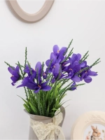 Искусственные цветы для декора ирисы