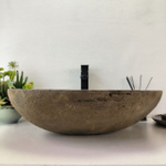 Раковина из речного камня RS-63548 (60*49*16) 0124