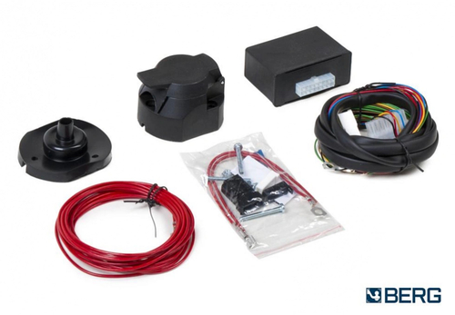 Универсальная электрика Berg к фаркопу с блоком согласования 7 pin, арт.F.SM