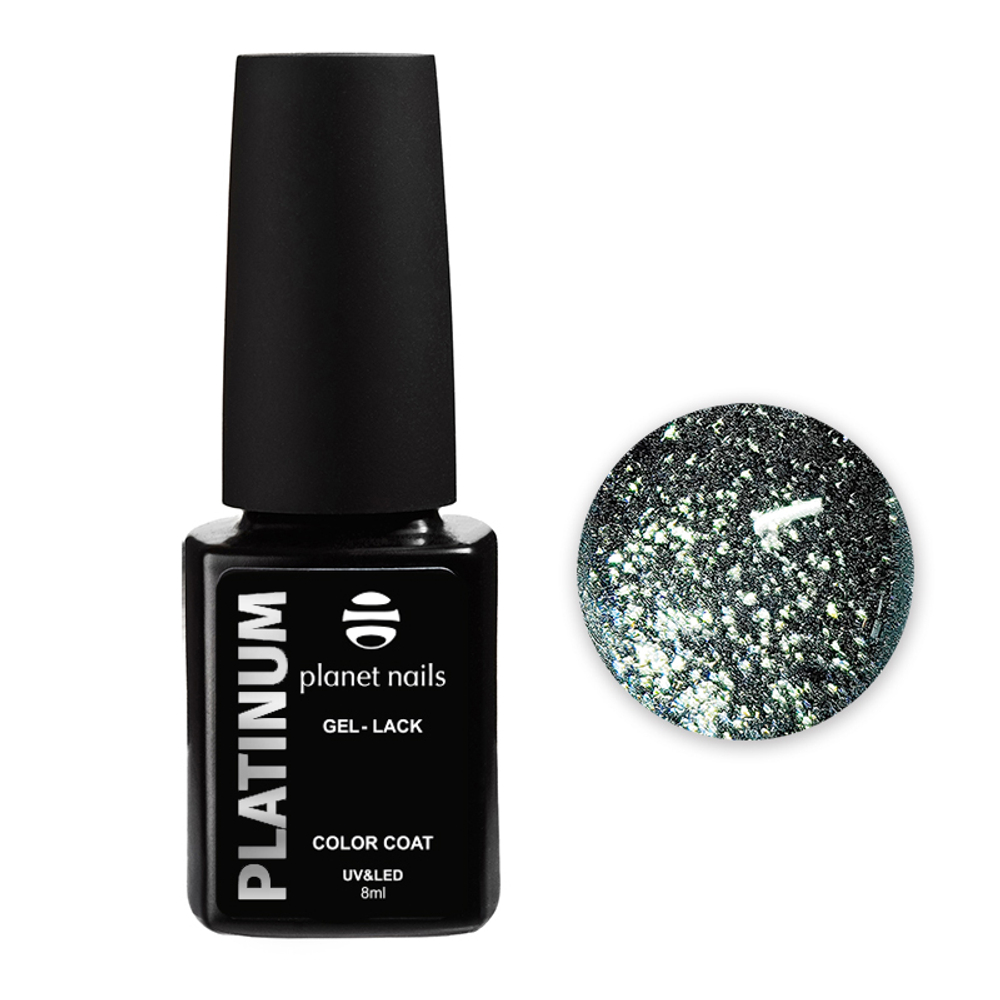 Planet Nails Гель-лак  "PLATINUM" 115, 8мл