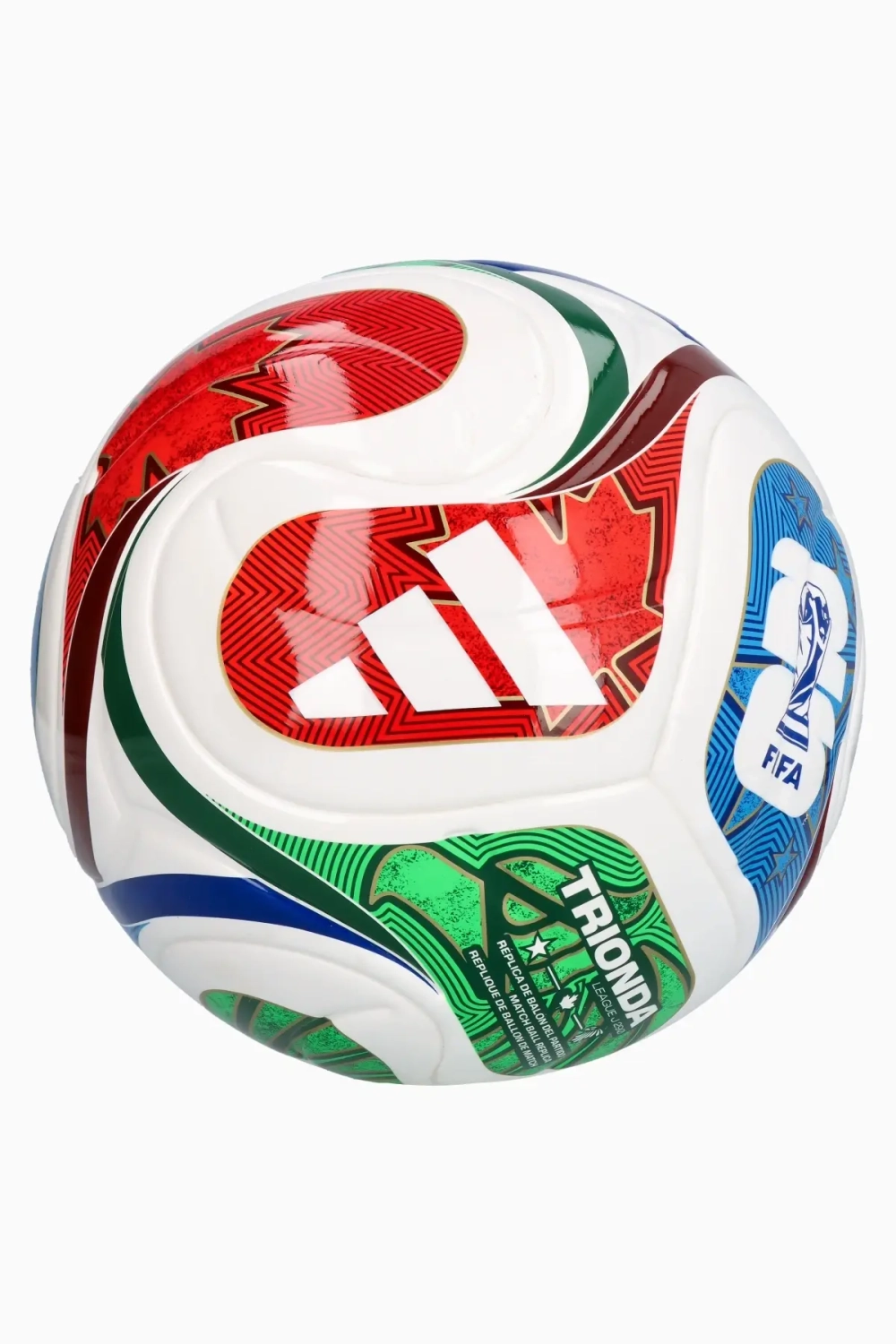 Футбольный мяч adidas Trionda World Cup 2026 League Lite размер 5 - многоцветный