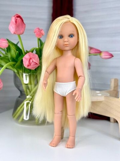 Кукла BERJUAN виниловая шарнирная 35см Ева (4820A3)