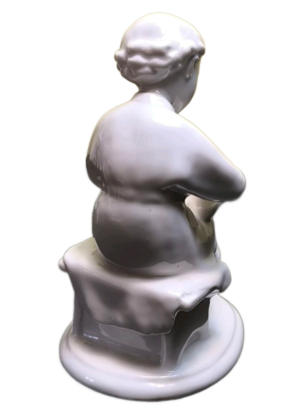 Фарфоровая статуэтка "Юный Ленин" (ЛФЗ), СССР, 1960-1970 гг