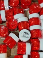 Хлопья - слюда 88656 Оранжевый неон - для литья изделий и творчества