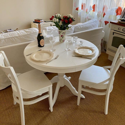 Стол обеденный Эдельвейс К 820 (дуб/тон Венге)