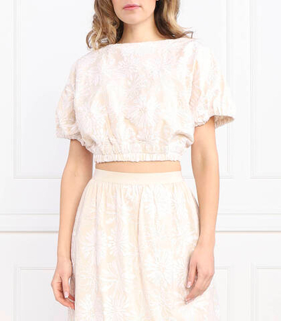 блузка arriccio Liviana Conti - бежевый(F3SK92)