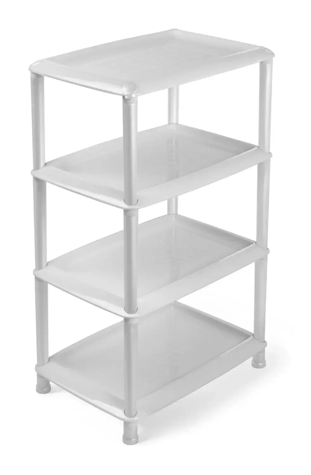 Этажерка универсальная «Джета» 4 полки светло-серая С742СЕР