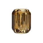 Подсвечник для чайной свечи стеклянный 7.5*9.5 см 3 цвета в ассортименте