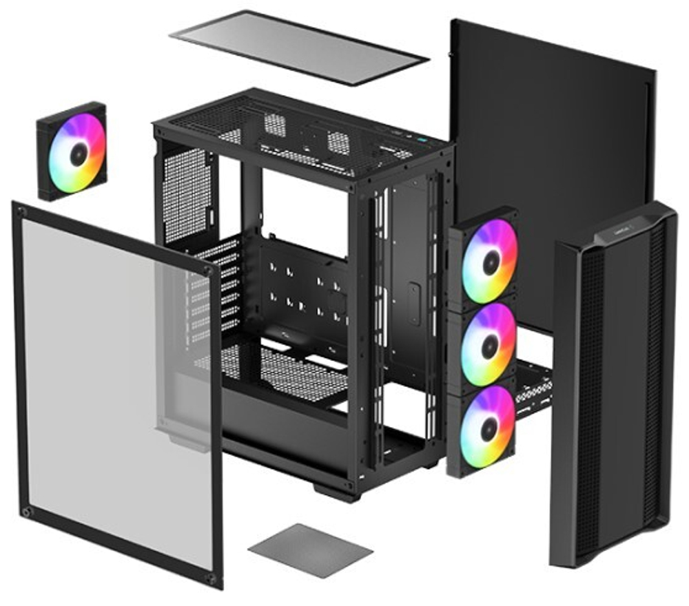Корпус ATX Deepcool CC560 ARGB V2