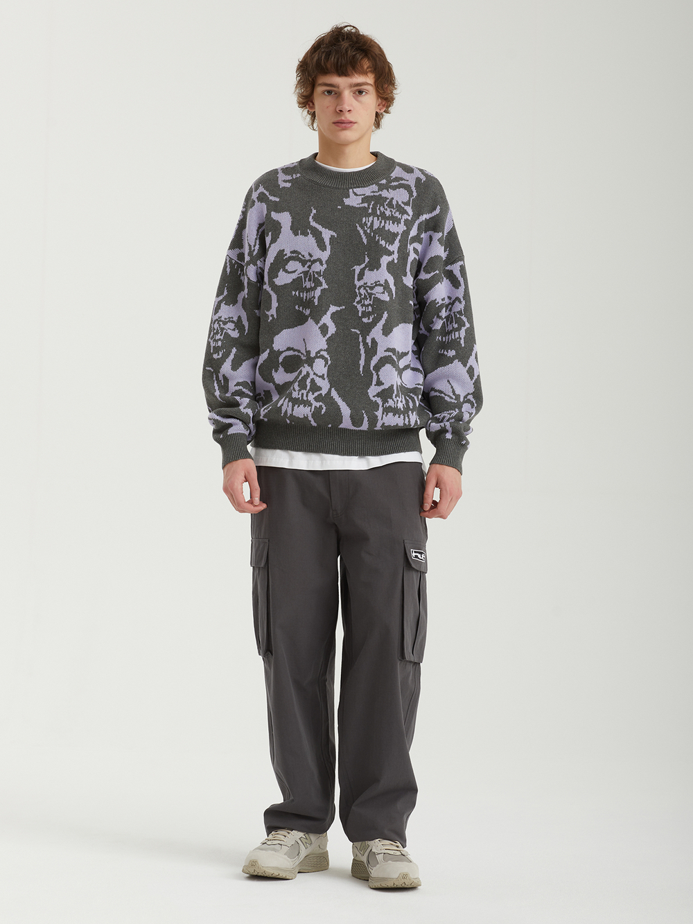 Мужской Свитер Skull