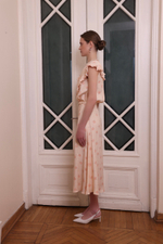 Платье «Ирис», персиковый