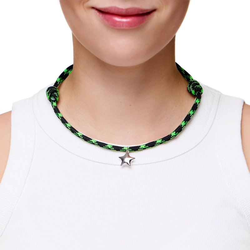 Колье Плетенная Звезда