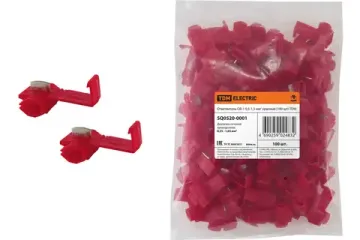 Ответвитель ОВ-1 0,5-1,5 мм2 красный TDM