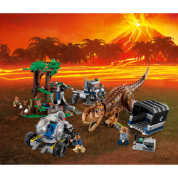 LEGO Jurassic World: Побег в гиросфере от карнотавра 75929 — Carnotaurus Gyrosphere Escape — Лего Мир юрского периода