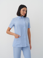 Блуза женская м222 liberty комфорт голубой034
