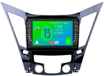 Магнитола для Hyundai Sonata 2010-2013 (YF) - Airoc AB-2048 (кнопки и крутилки), Android 13, TS20, 6/128Гб, SIM-слот, CarPlay