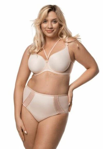 Трусики-слипы Juliana с завышенной линией талии (Размер: XL) (Цвет: кофейный)