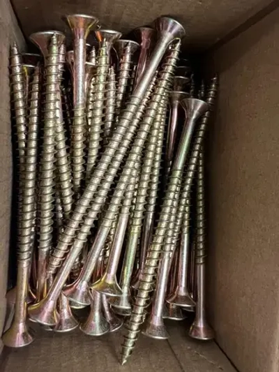 Саморез универсальный 6х100 желтый (100 шт.), SEWMETIZ