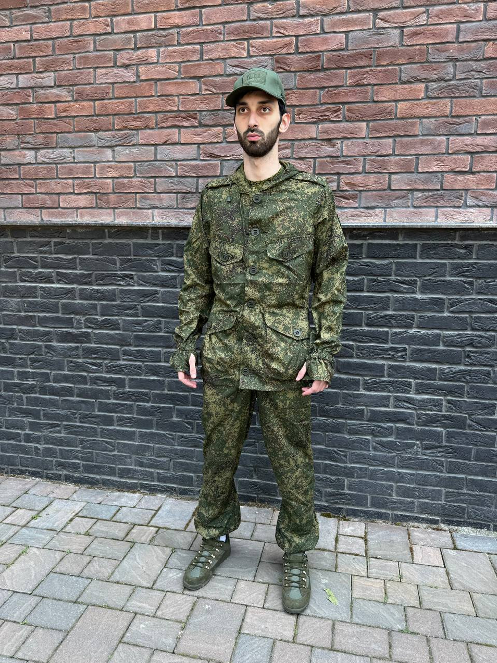 Костюм маскировочный Сумрак / весна лето / зеленая цифра