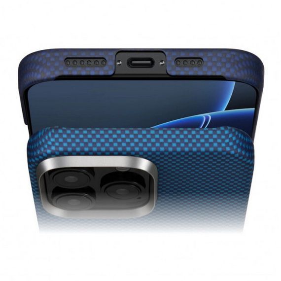 Чехол Pitaka Tactile Woven Case для iPhone 16 Pro 6.3&quot; Восход Луны (Moonrise) KI1601MO