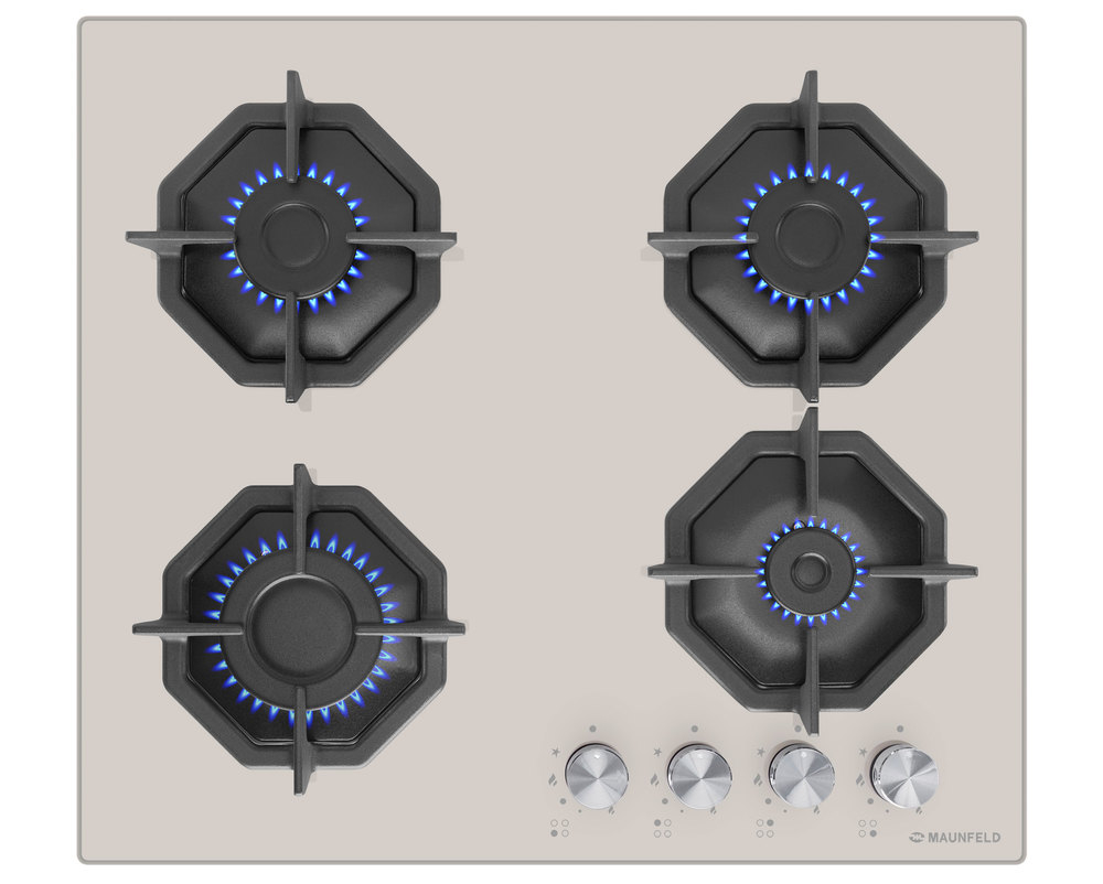 Газовая варочная панель MAUNFELD EGHG.64.2CBGI/G