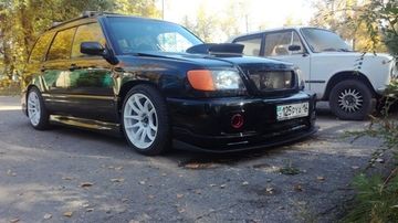 Губа на бампер STI2 type M для Subaru Forester SF 1997-2002