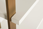 Стеллаж Garda Decor Бэль Эйр (Bel Air) 112,4*41,8*218 см