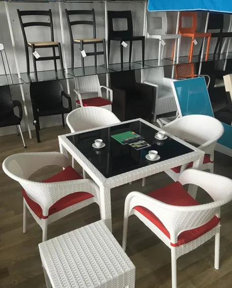 Уличное кресло Panama белое