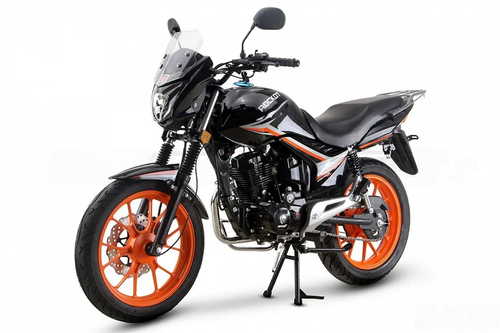 Мотоцикл дорожный ROCKOT SPECTRUM 150 (черный глянцевый, ПТС)