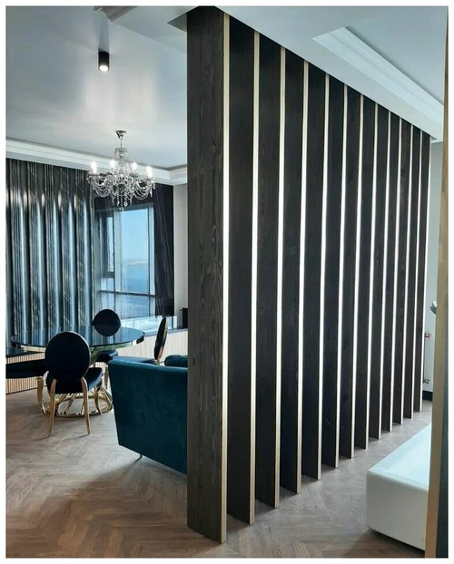 Реечная перегородка из Сосны 40х260мм