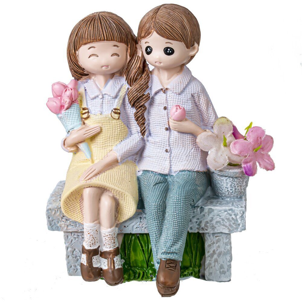 GAEM Фигурка декоративная "Пара", L8,5 W6 H10,5 см