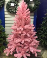 Искусственная розовая елка "Фламинго" (пвх) от 1,2 м до 3 м