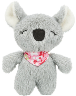 Trixie Игрушка "Коала", плюш, с кошачьей мятой, 12см
