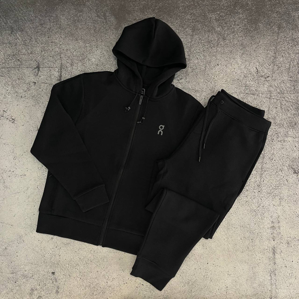 Костюм худи/брюки On Running black