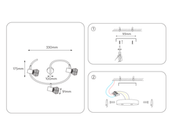 Ambrella Настенно-потолочный спот в стиле лофт Loft TR8624