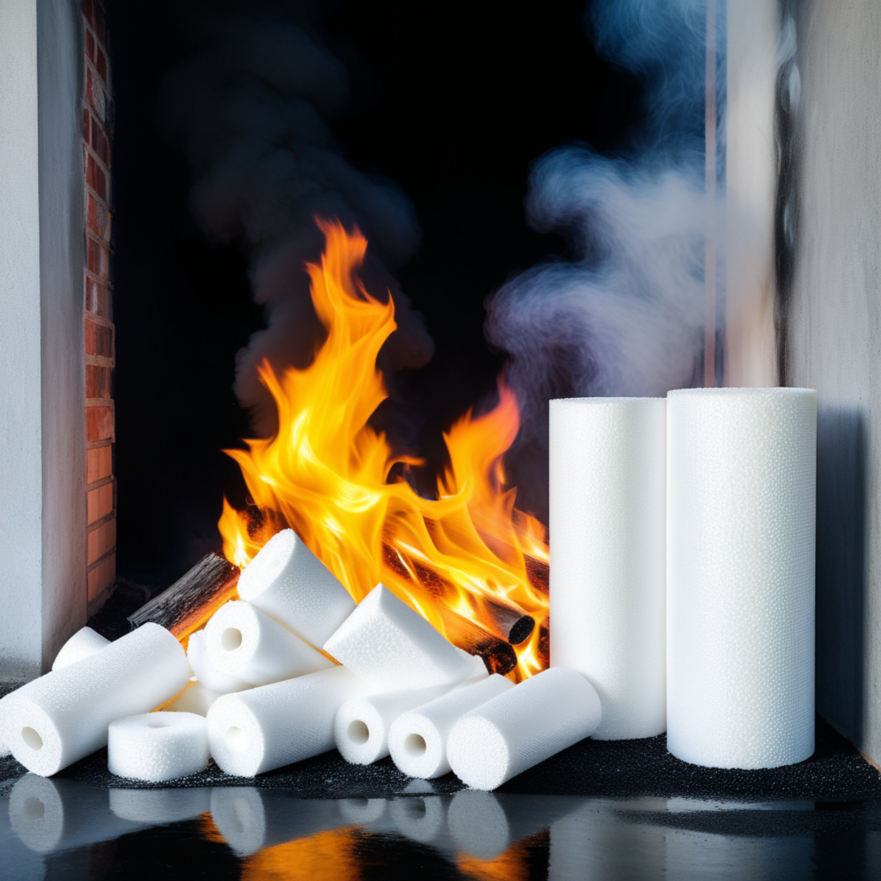 Пеноплекс: горючесть, пожаробезопасность и классы огнестойкости.