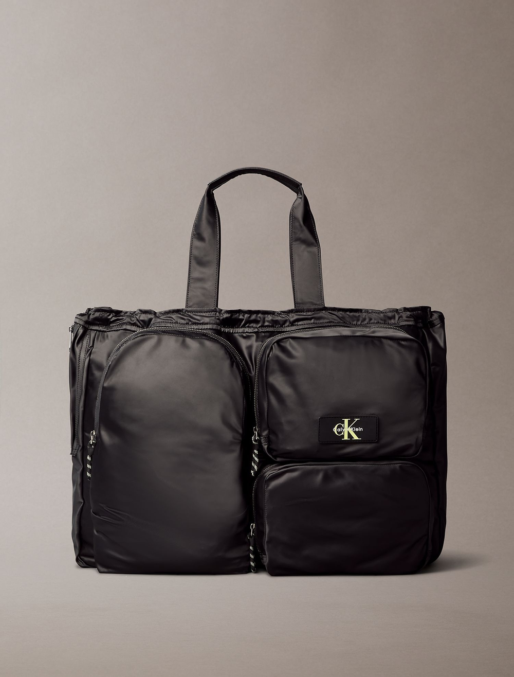 Сумка Calvin Klein Tech Utility Tote Bag Black/Wild Lime