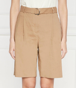 Льняное шорты Tannah1 BOSS BLACK - бежевый(50514830)