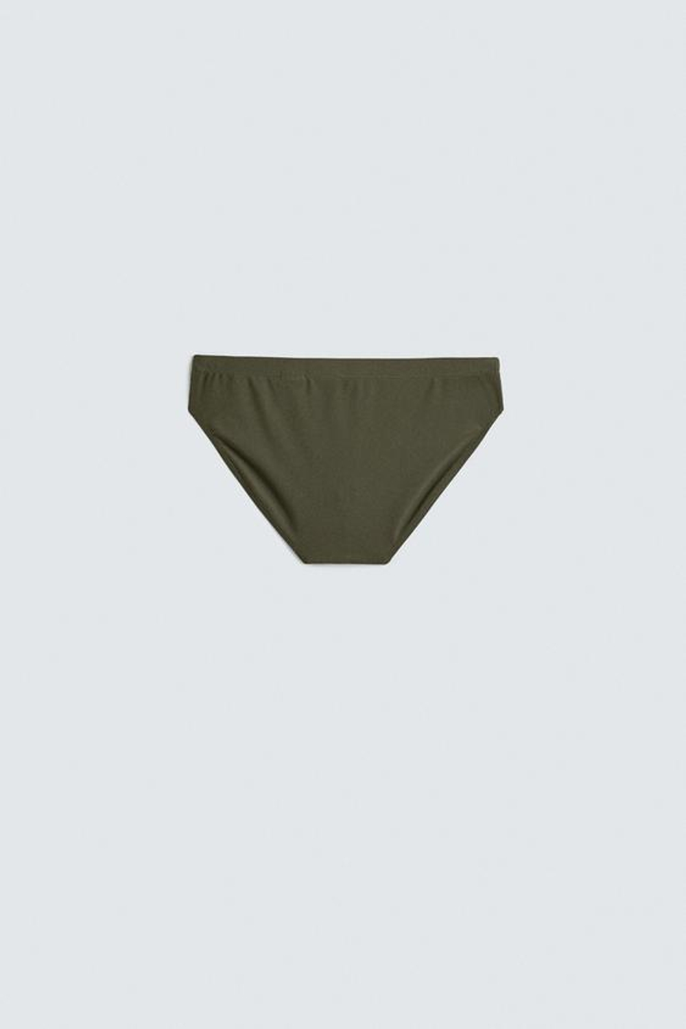ZARA ПЛАВКИ С КОНТРАСТНЫМИ ВСТАВКАМИ, ХАКИ