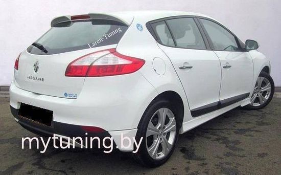Спойлер для Renault Megane 3 hatchback