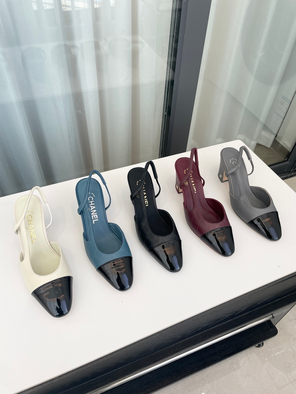 Chanel Slingbacks 6.5 cm (5 colors)