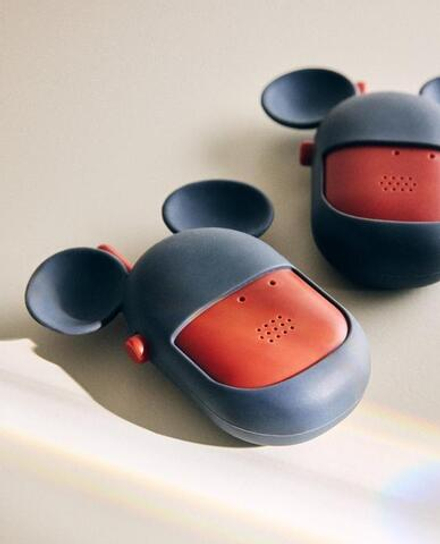 ZARA HOME КОМПЛЕКТ РАЦИЙ «МИККИ МАУС» ©DISNEY, СЕРЫЙ/АНТРАЦИТОВЫЙ