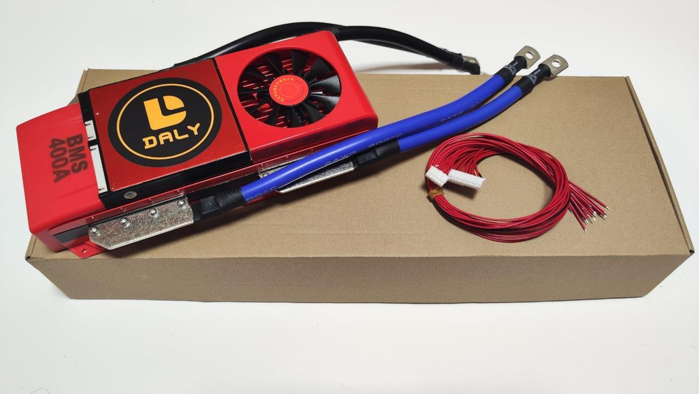 Плата контроля BMS Li-ion 20S 72V 400A Fan