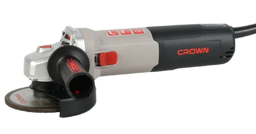 Угловая шлифмашина сетевая Crown CT13677-125RSV