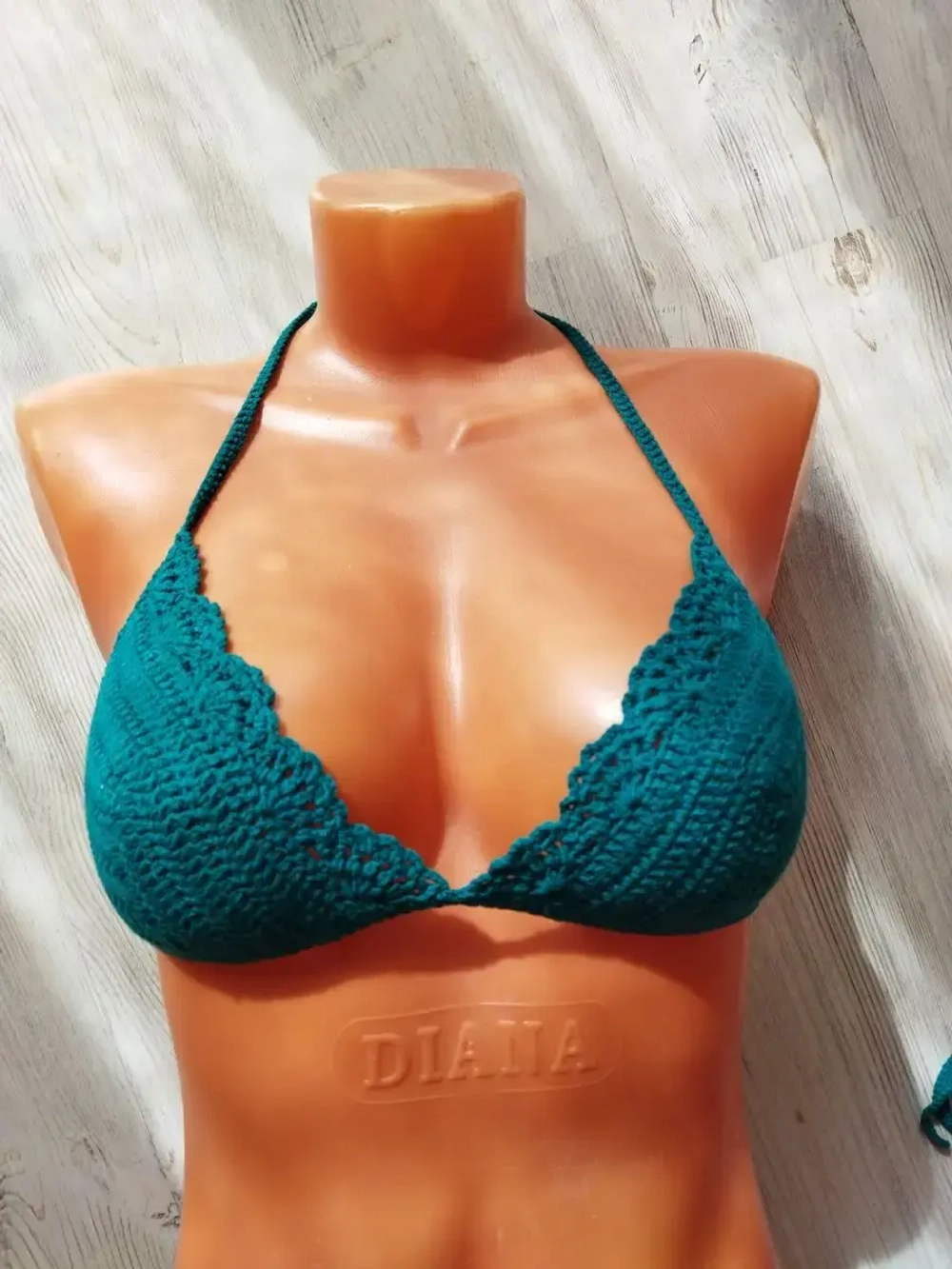 Вязаный купальник