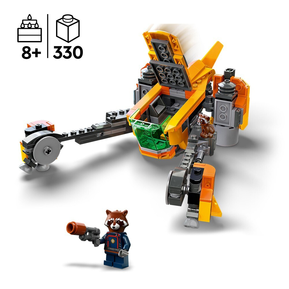 LEGO Marvel — Космический корабль Маленькой Ракеты 76254 / артикул   76254  / GTIN 5702017419718
