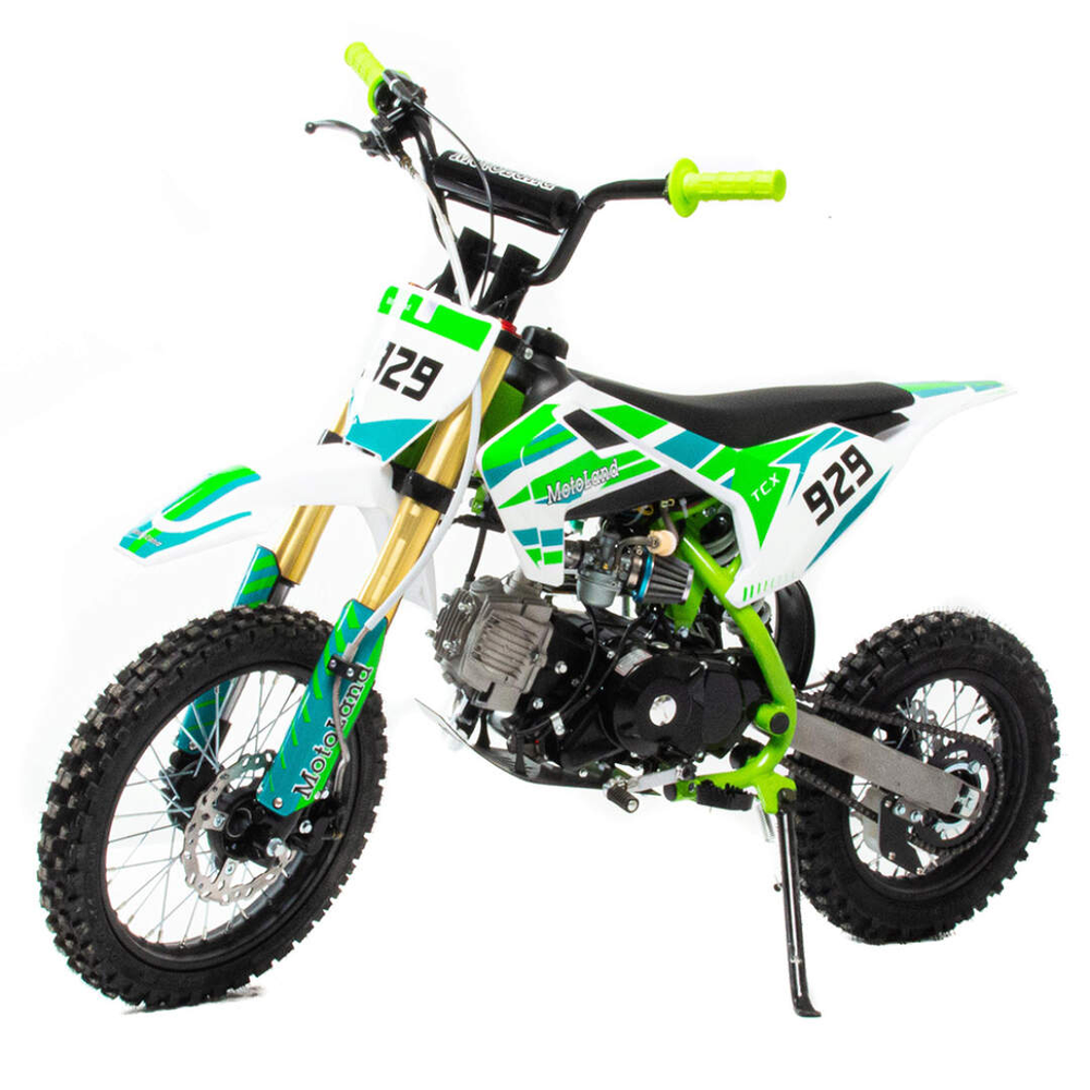 Питбайк Motoland TCX125 14/12 зеленый