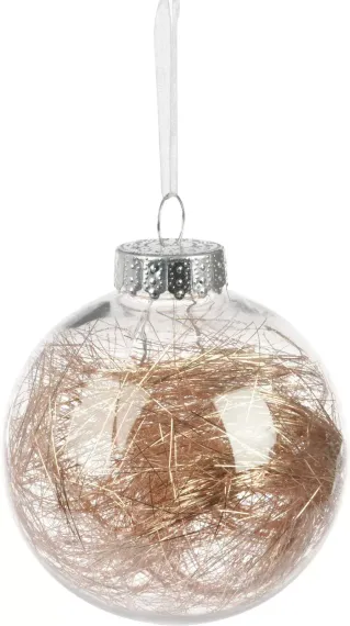 Набор пластиковых шаров Биссер в голубой дымке 80 мм., 27 шт., Koopman (AWR100520)