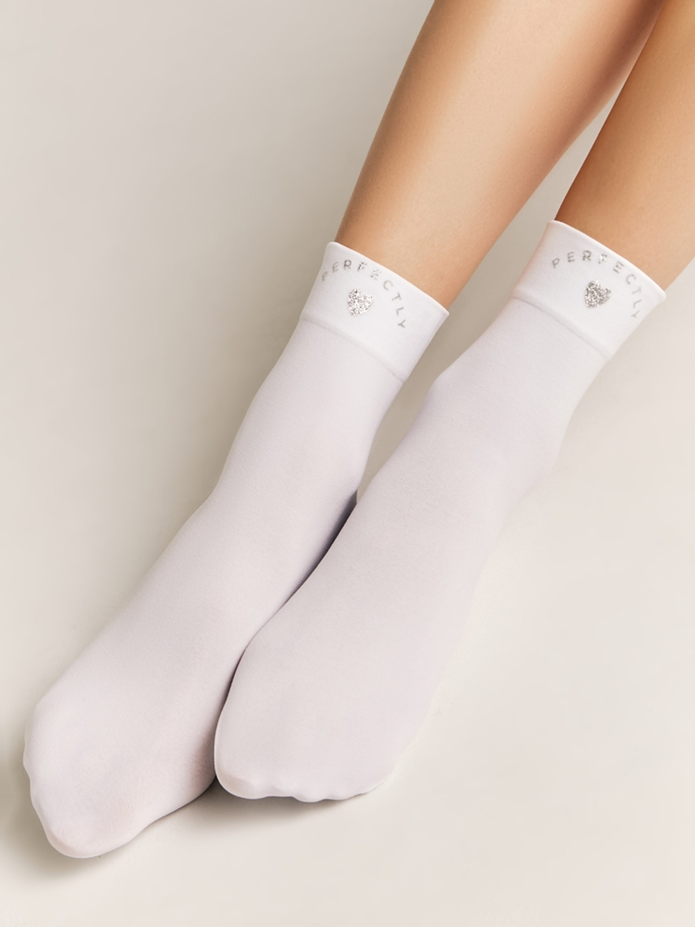 CONTE FANTASY Матовые носки с сияющей термоаппликацией Perfectly