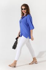 Блуза Жаркий сезон-1 Виотекс СИНИЙ